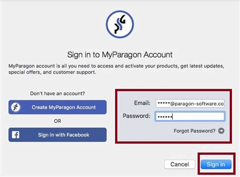 myparagon|my paragon account.